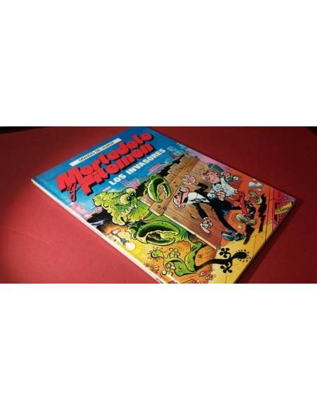 MORTADELO Y FILEMON LOS INVASORES 4 EXCELENTE ESTADO GRANDES DEL HUMOR