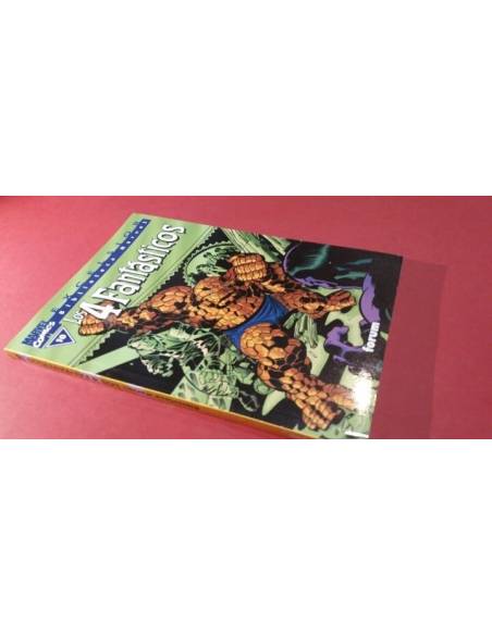 LOS 4 FANTASTICOS 10 EXCELENTE ESTADO FORUM BIBLIOTECA MARVEL