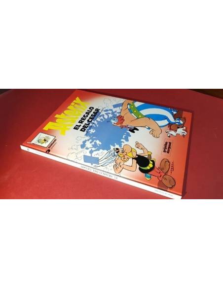 ASTERIX 21 EL REGALO DEL CESAR EXCELENTE ESTADO GRIJALBO DARGAUD EDICIÓN ESPECIAL ANIVERSARIO