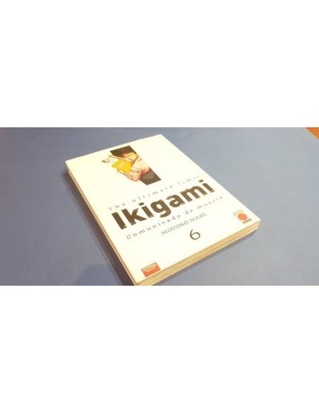 IKIGAMI 6 EXCELENTE ESTADO PANINI MANGA