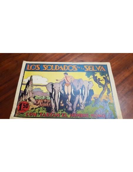 ORIGINAL SOLDADOS DE LA SELVA MUY BUEN ESTADO HISPANO AMERICANA