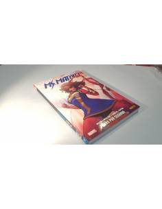 COLECCION 100% MS MARVEL EXCELENTE ESTADO DAÑO POR...