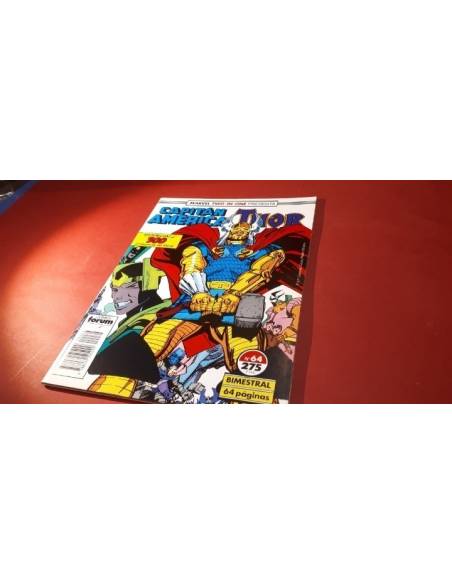 CAPITAN AMERICA 64 EXCELENTE ESTADO FORUM MARVEL TWO-IN-ONE