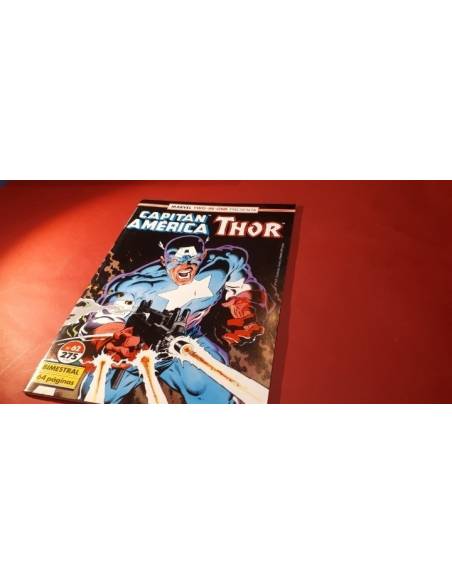 CAPITAN AMERICA 62 EXCELENTE ESTADO FORUM MARVEL TWO-IN-ONE