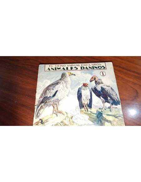 REINO ANIMAL PARA NIÑOS ANIMALES DAÑINOS 1 VER FOTOS FALTA PAPEL PORTADA