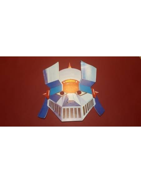 EXCELENTE ESTADO MAZINGER Z MASCARA CARETA DE KIOSKO