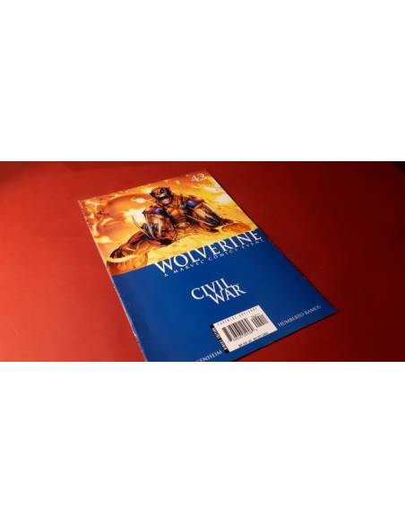 EXCELENTE ESTADO WOLVERINE CIVIL WAR USA