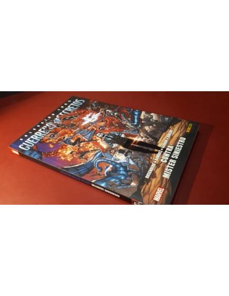 EXCELENTE ESTADO GUERREROS SECRETOS CONTRA MISTER SINIESTRO PANINI