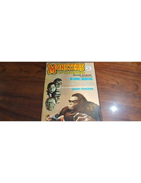 RELATOS SALVAJES 1 MUY BUEN ESTADO BASTANTE NUEVO MONSTERS OF THE MOVIES VERTICE