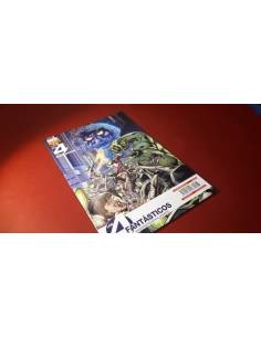 LOS 4 FANTASTICOS 28 EXCELENTE ESTADO PANINI MILLAR