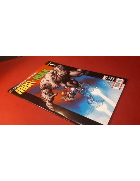 EXCELENTE ESTADO ULTIMATE IRON MAN VS HULK 1 PANINI
