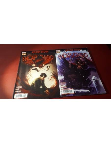 EL ENCAPUCHADO EXCELENTE ESTADO COMPLETA 1-2 PANINI REINADO OSCURO