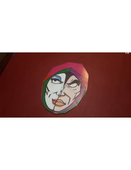 EXCELENTE ESTADO BARON ASHURA CARETA MASCARA - MAZINGER Z DE KIOSKO