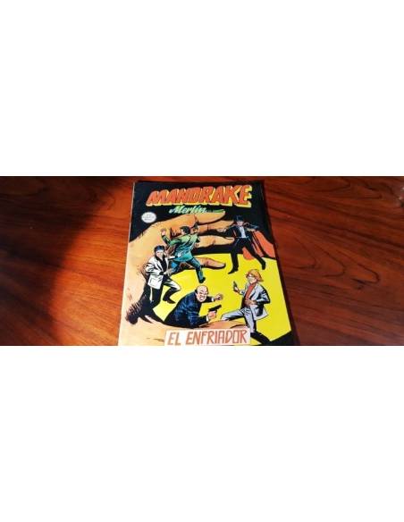 EXCELENTE ESTADO PERO TIENE FALTA ESQUINA CONTRAPORTADA VER FOTO MANDRAKE 14 VERTICE MUNDICOMICS