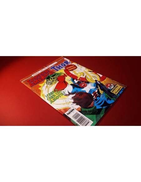 CASI EXCELENTE ESTADO CAPITAN AMERICA 61 TWO-IN-ONE FORUM