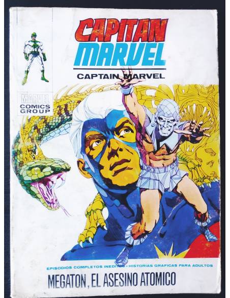 BUEN ESTADO CAPITAN MARVEL 9 VERTICE TACO