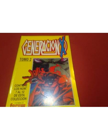 GENERACION-X TOMO 2 MUY BUEN ESTADO 7 AL 12 COMICS FORUM RETAPADO