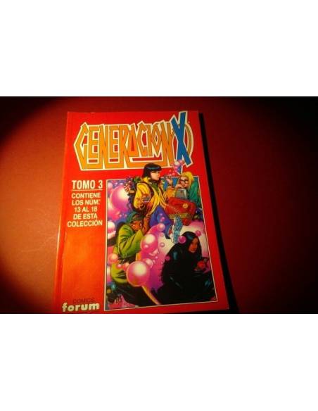 GENERACION-X TOMO 3 EXCELENTE ESTADO FORUM RETAPADO