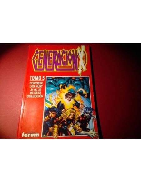 GENERACION-X TOMO 5 EXCELENTE ESTADO FORUM RETAPADO