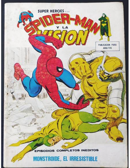 BUEN ESTADO SUPER HEROES 10 TACO VERTICE VOL I