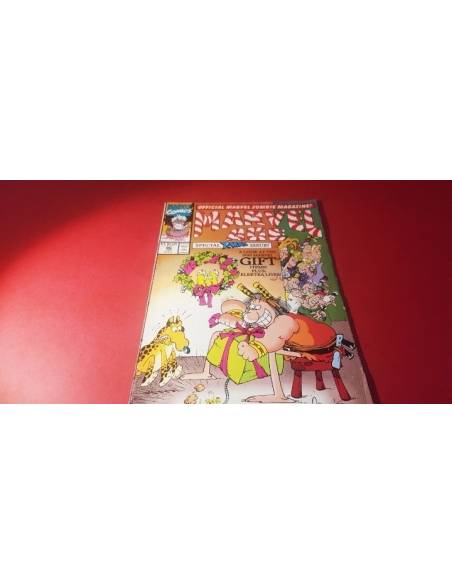 BASTANTE BUENO MARVEL AGE 96 JANUARY OFFICIAL MARVEL ZOMBIE MAGAZINE USA