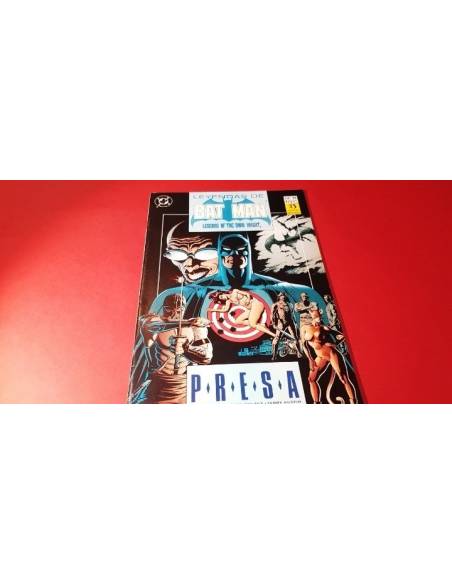 DE KIOSCO LEYENDAS DE BATMAN 13 PRESA CAPITULO TERCERO LEGENDS OF THE DARK KNIGHT EDICIONES ZINCO