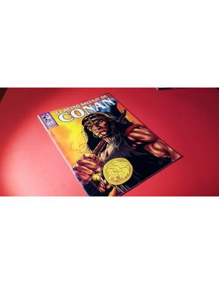 CASI EXCELENTE ESTADO EL REINO SALVAJE DE CONAN 1 FORUM FANTASIA HEROICA