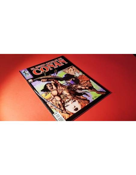 EXCELENTE ESTADO EL REINO SALVAJE DE CONAN 25 FORUM FANTASIA HEROICA