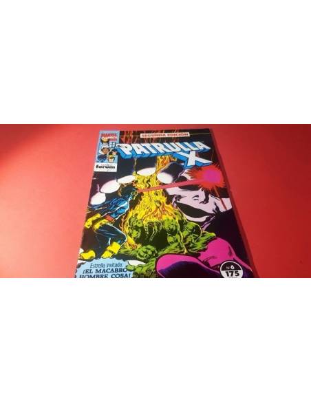 CASI EXCELENTE ESTADO LA PATRULLA X 6 FORUM SEGUNDA EDICION