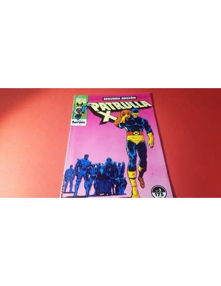 CASI EXCELENTE ESTADO LA PATRULLA X 2 FORUM SEGUNDA EDICION