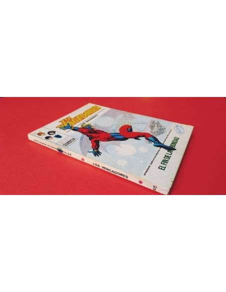 BUEN ESTADO VENGADORES 36 VERTICE BOLI EN PORTADA