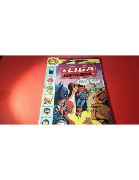 MUY BUEN ESTADO LIGA JUSTICIERA DC COMICS 1980 EDITORIAL BRUGUERA