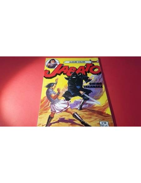 CASI EXCELENTE ESTADO JABATO 12 SIKINO TAKANAKA ALBUM COLOR EDITORIAL BRUGUERA