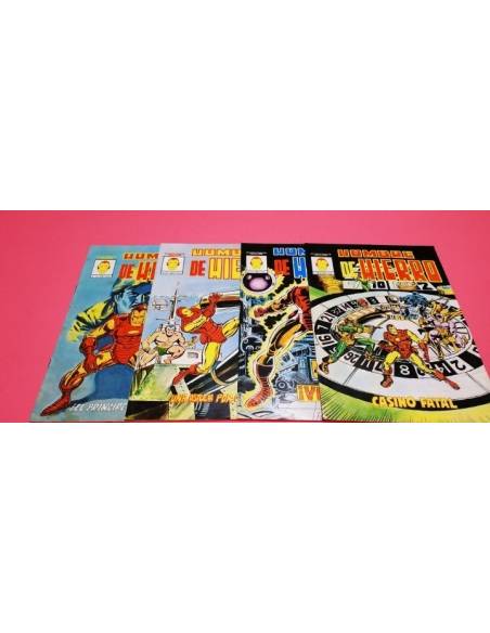 MUY BUEN ESTADO SUELTOS PREGUNTAR EL HOMBRE DE HIERRO COMPLETA VERTICE