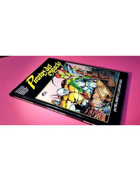 EXCELENTE ESTADO PIRATAS DEL ESPACIO NOVELAS GRAFICAS MARVEL 7 FORUM