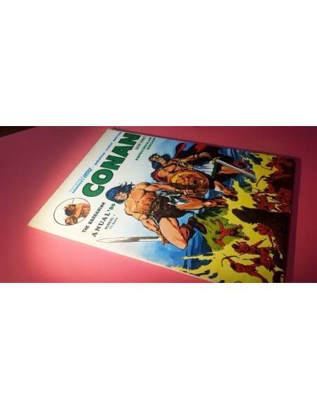 EXCELENTE ESTADO CONAN ANUAL 80 NUMERO 1 THE BARBARIAN VERTICE