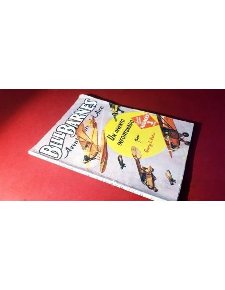 BASTANTE NUEVO BILL BARNES 40 AVENTURERO DEL AIRE 156 EDITORIAL MOLINO