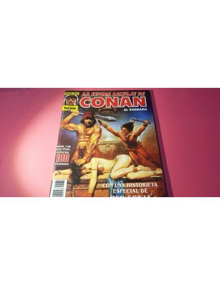 EXCELENTE ESTADO LA ESPADA SALVAJE DE CONAN 138 FORUM