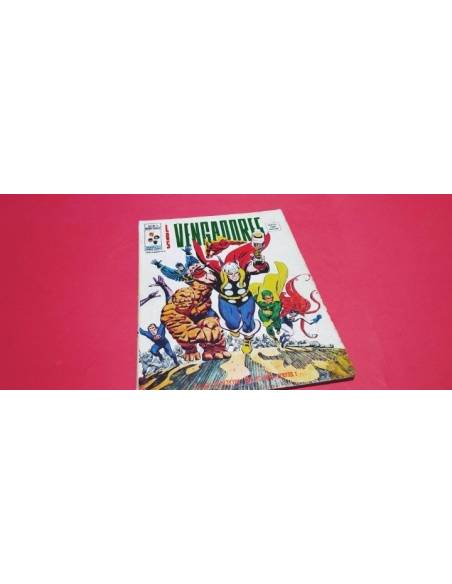 LOS VENGADORES 9 VERTICE VOL II ESQUINA REPARADA VER FOTO