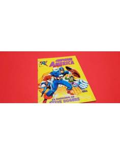 MUY ESTADO CAPITAN AMERICA 3 VERTICE LINEA SURCO