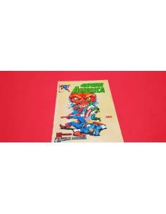 BUEN ESTADO CAPITAN AMERICA 4 VERTICE LINEA SURCO