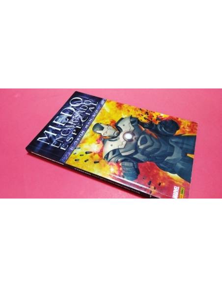 DE KIOSCO MIEDO ENCARNADO ESPECIAL IRON MAN 2.0 MARVEL PANINI COMICS