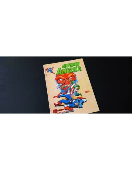 MUY BUEN ESTADO CAPITAN AMERICA 4 LINEA SURCO VERTICE