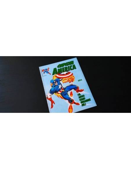 EXCELENTE ESTADO CAPITAN AMERICA 2 LINEA SURCO VERTICE