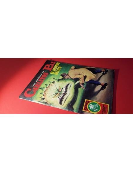 EXCELENTE ESTADO LAS AVENTURAS DE CARLITOS PAZ 10 COMICS SERIE ROJA 21 EDITORIAL ROLLAN
