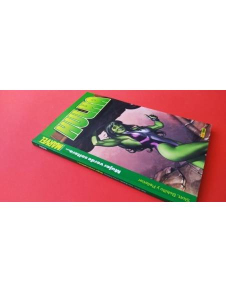 DE KIOSCO HEROES MARVEL HULKA 1 MUJER VERDE SOLTERA... PANINI