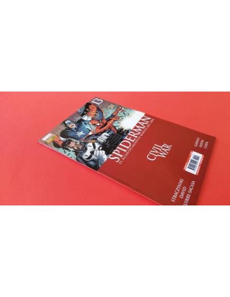 DE KIOSCO SPIDERMAN 13 CIVIL WAR PANINI