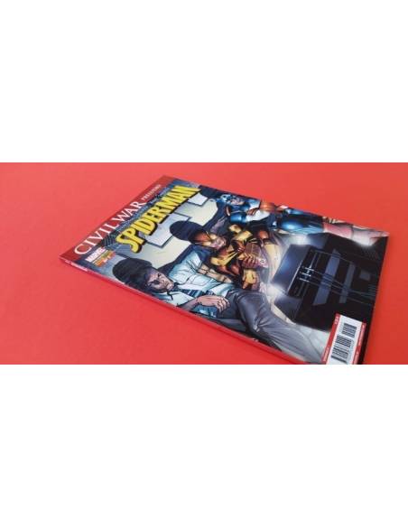 DE KIOSCO SPIDERMAN 7 CIVIL WAR PANINI