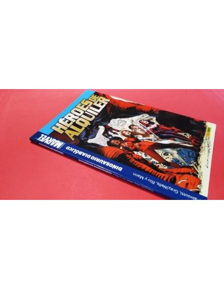 DE KIOSCO HEROES DE ALQUILER 2 DINOSAURIO DIABOLICO PANINI