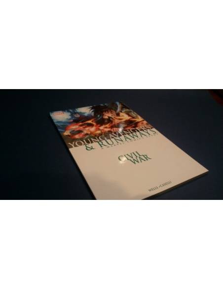 YOUNG AVENGERS & RUNAWAYS CIVIL WAR (USA) EXCELENTE ESTADO MARVEL WELLS CASELLI